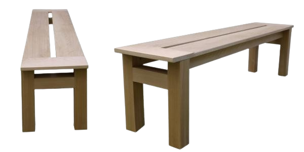 banc en hêtre