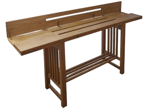 console à abattants