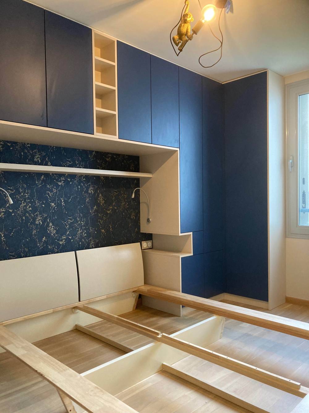 aménagement d'une chambre.