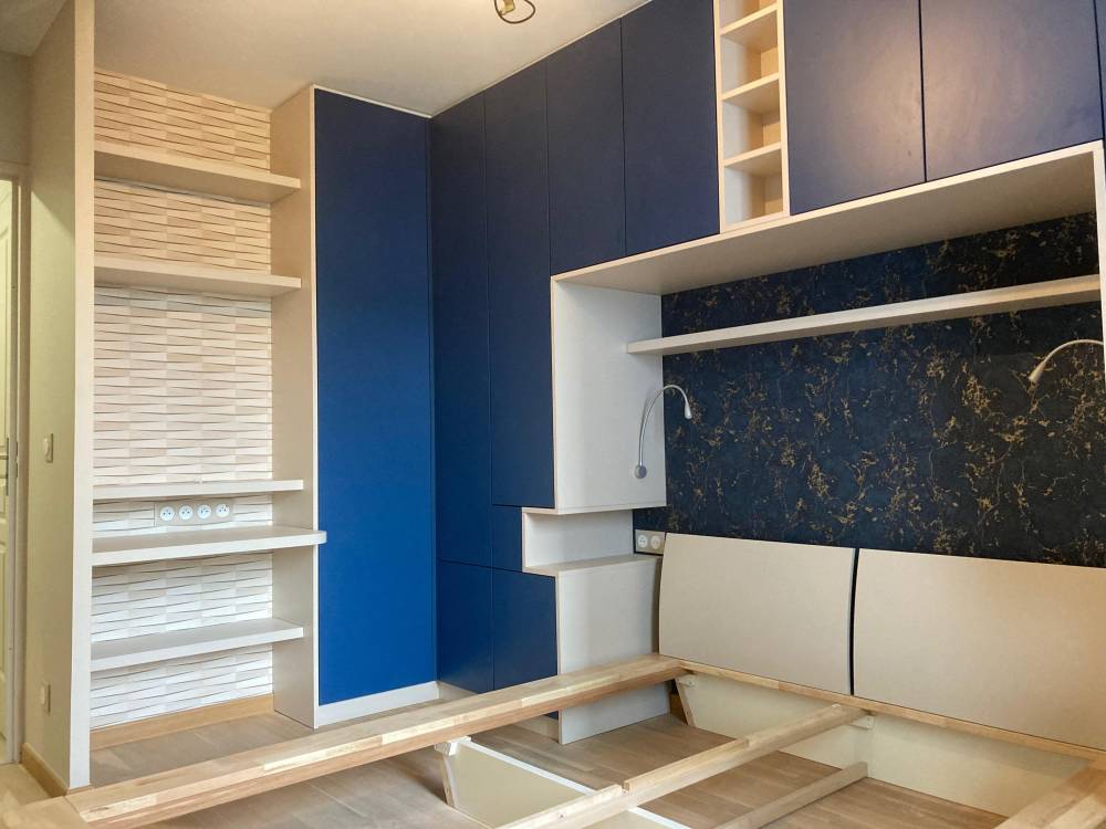 bureau aménagement chambre.