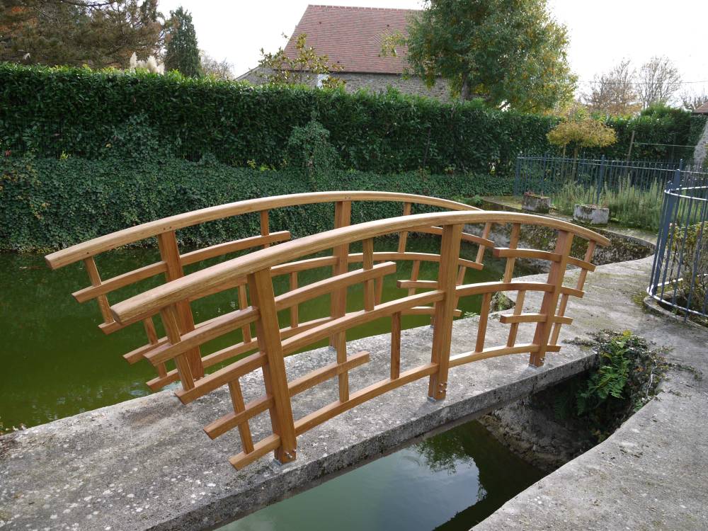 garde-corps en chêne