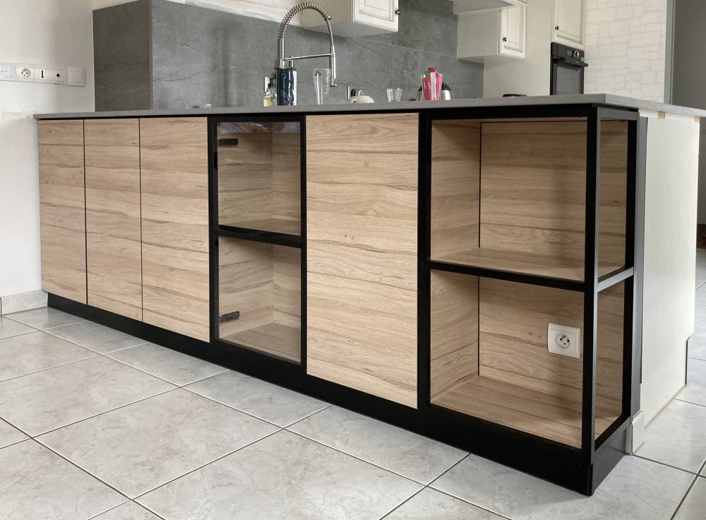meuble sous plan