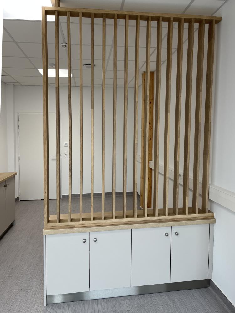 Claustra chêne massif